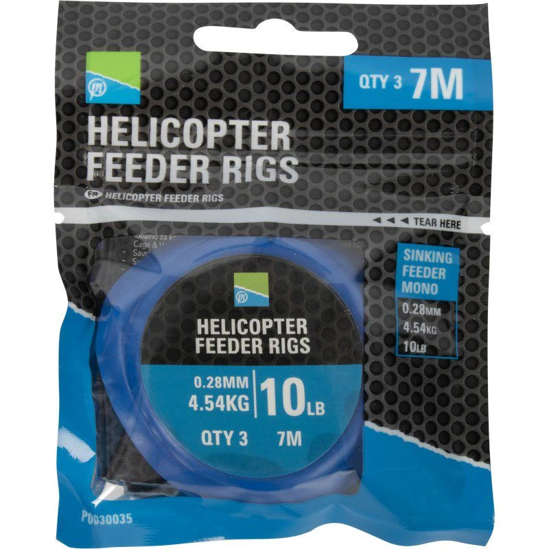 Preston Innovations Helicopter Feeder Rigs 7m