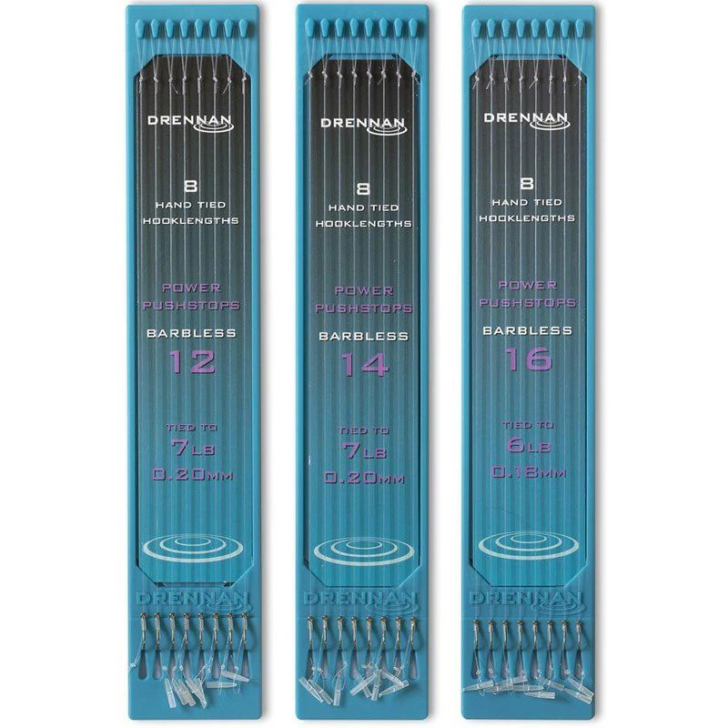 Drennan Barbless Power Pushstops Hooklength Plate 6inch
