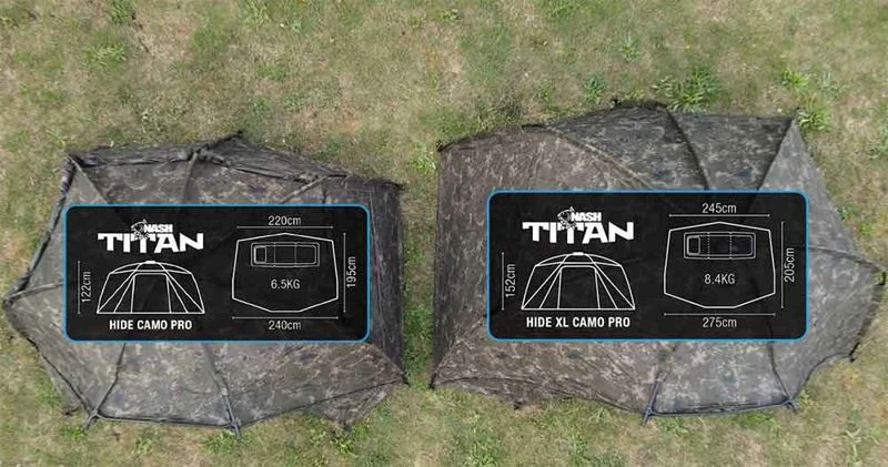 Nash Titan Hide Camo Pro XL
