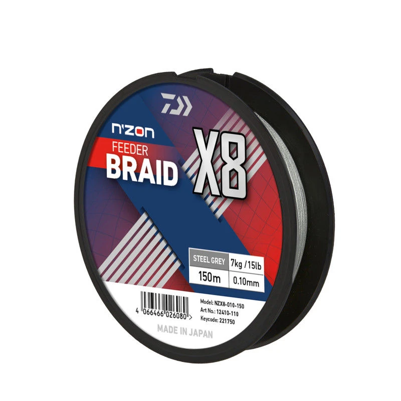 Daiwa N'Zon Feeder Braid x8
